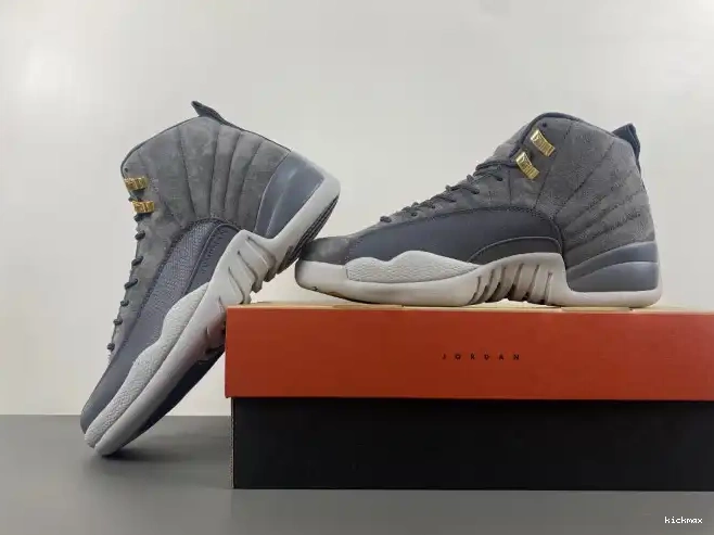 Cheap mens AIR 12 GREY